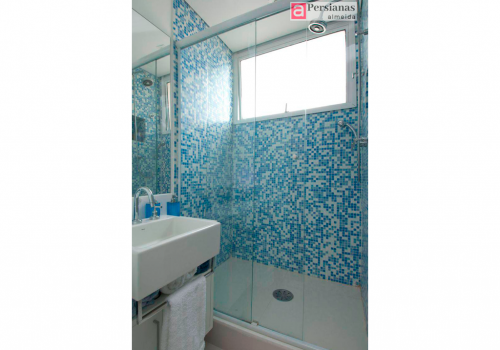 Box Banheiro / Vidro Laminado / Porta Corrida 2 Folhas