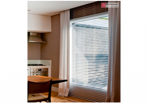 Persiana Horizontal / Lamina 16mm / Cor Branco