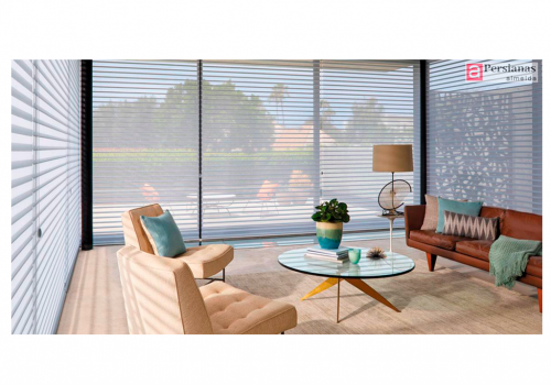 Persiana Silhouette / Tecido Tela Solar Screen / Cor Branco